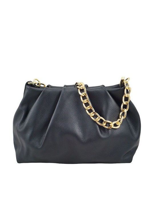 De piele Geantă de damă Crossbody Neagră