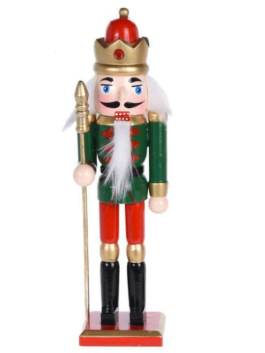 Wooden Christmas Nutcracker 18cm