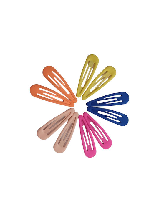 Ro-Ro Accessories Set Kinderhaarklammern mit Haarspange in Rosa Farbe 2Stück