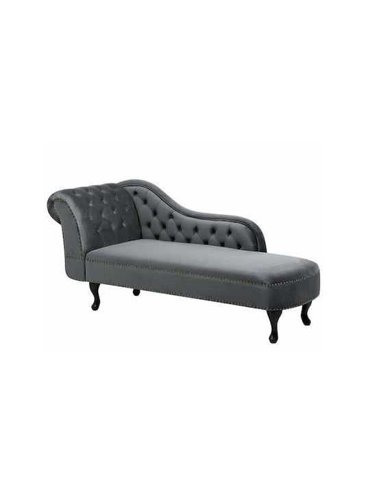 Berwyn 696 Ανάκλιντρο Βελούδινο Γκρι 79x61x170εκ. 518588BEL
