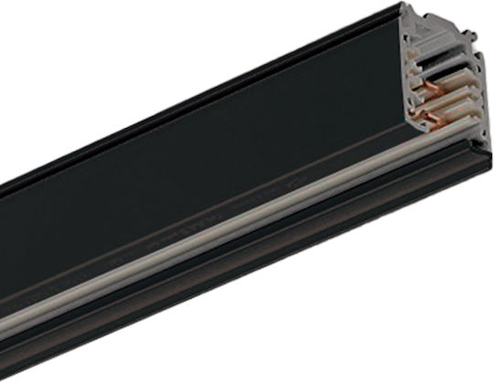 Viokef Mounting Rail for Lighting Fixtures Black 02/0001-2