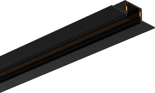 Viokef Mounting Rail for Lighting Fixtures Black 02/0502-2