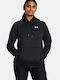 Women's Sweatshirt Hooded Black