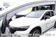 Heko Set of Windbreakers Front Car Dark Fime for Mercedes-Benz EQE 2022+ 2pcs