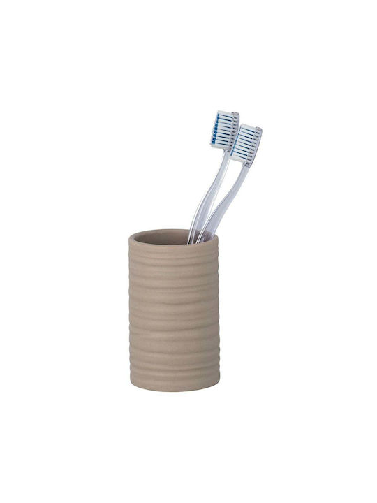 Wenko Cup Holder Ceramic Beige