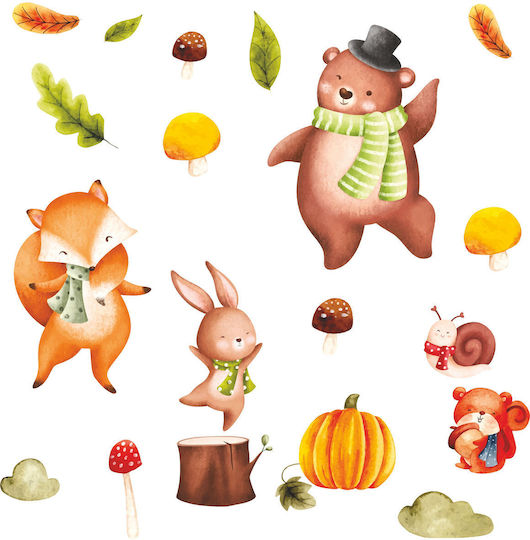 Decowalls Kinder Wandsticker Fenster 30x100cm
