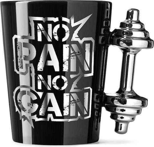 Gadget Master Με Λαβή Βαράκι Cana Ceramică with Dumbbell Handle 350ml