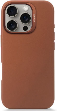 Decoded Leather Case iPhone 15 Pro Max Magsafe Gray