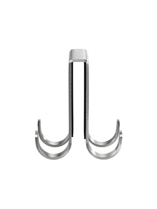 Wenko Άγκιστρο Μπάνιου Διπλό με Βίδες ​5.5x7cm Inox Μπρονζέ