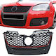 Prasco 242575 Μάσκα Vw Golf V 5 03-08 Jetta 05-11 Gti Look Κυψελωτή Κόκκινο Σιρίτι 1 Τεμάχιο
