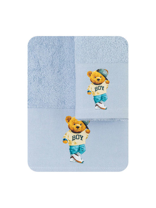 Borea Комплект бебешки кърпи 2бр Teddy Boy Ciell