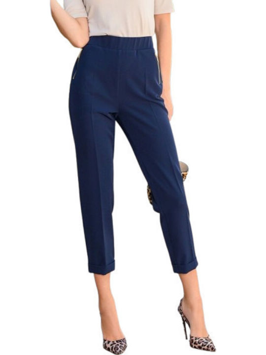 Derpouli Dama Tesatura Pantaloni cu Elastic cu ...