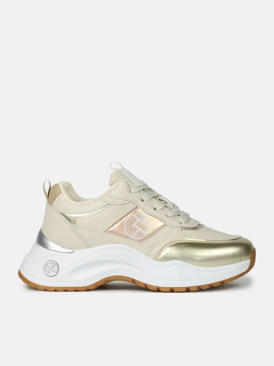 Flatforms Sneakers Beige