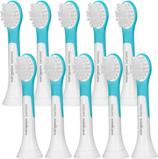 Philips Ανταλλακτικά Ηλεκτρικής Οδοντόβουρτσας Sonicare 10τμχ για 3+ Χρονών