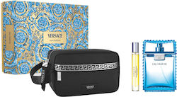 Versace Eau Fraîche Herren Set mit Eau de Toilette 3Stück