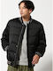 Winter Jacket Bomber Waterproof and Windproof Black