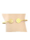 FenixJewelry Brățară Pentru Femei Tip Cuff Din Aur 14K 6cm