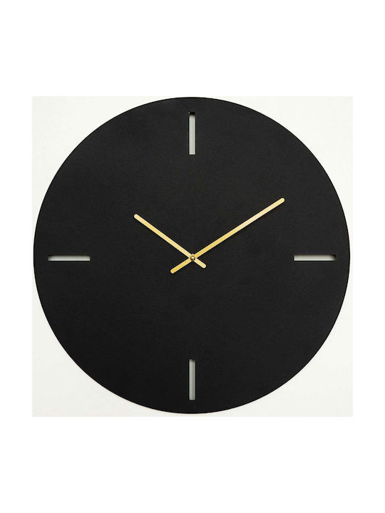 Wallity Wall Clock Black Ø48cm