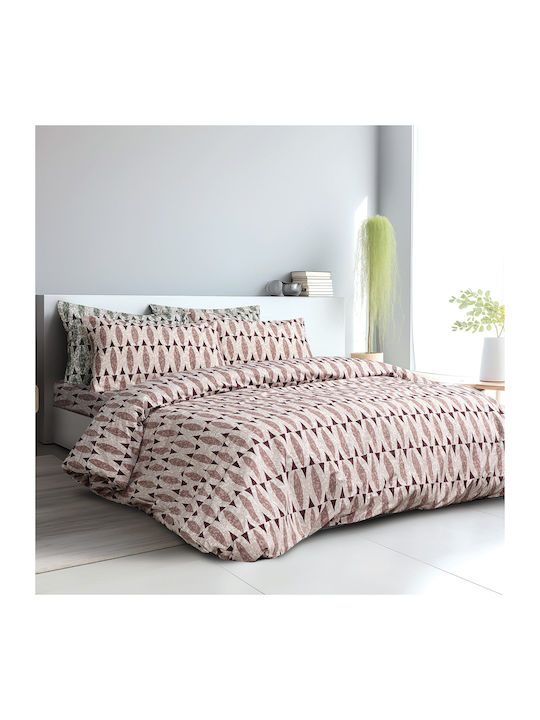 Beauty Home Комплект Плик за Завивка Памучен Ки...