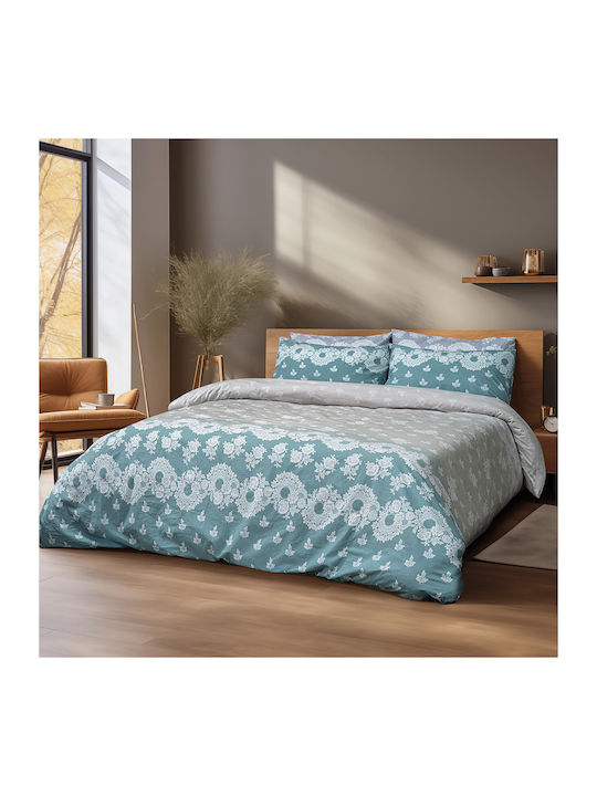 Beauty Home Комплект Плик за Завивка Памучен Ки...