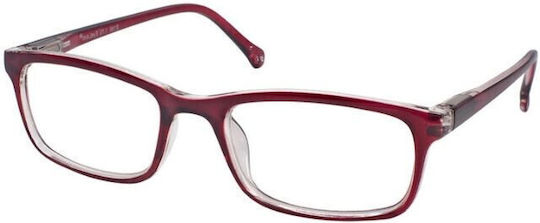 Eyelead Ochelari de citit +2.25 în culoarea Roșu E 166
