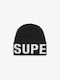 Beanie Beanie Knitted in Black color