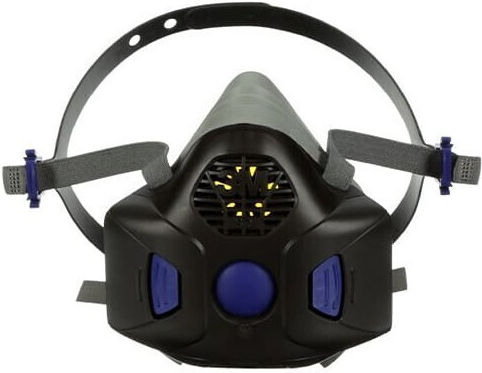 3M Secure Click HF-802SD Half Face Mask Speech Diaphragm Size Large