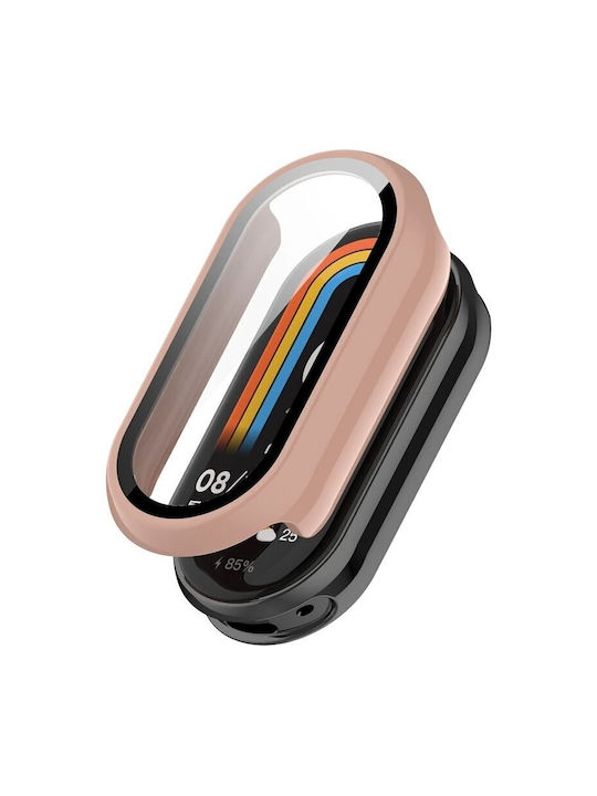 Θήκη 2σε1 + Γυαλί Μετριασμένο Amazfit Bip 5 Ροζ