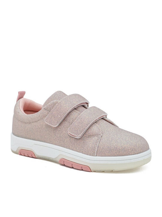 Kids Sneakers with Scratch Pink