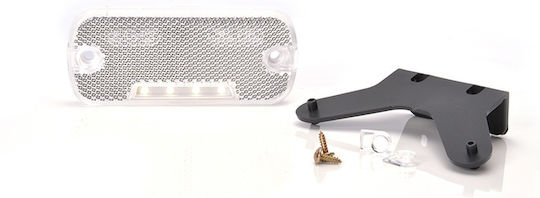 Led Position Light 906 W128 12v-24v White Was
