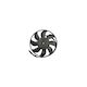 Ventilator Radiator Audi A4 Cabriolet 8h7 B6 8he B7 Tyc 802-0054