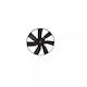Ventilator Radiator Vw Golf Iii Cabriolet 1e7 Tyc 837-0014