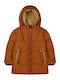 Kinder Freizeitjacke mit Kapuze Chocolate