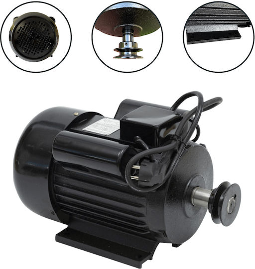 Motor Rushat 2.2kw X 3000 Rpm Electric Monofazat Înfășurare din Cupru Carcasă din Fontă 2 Condensatori