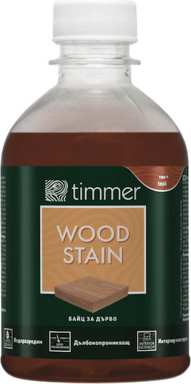 Timber Wood Stain Teak Colour 450ml Coloring Wooden Surfaces Interior Exterior