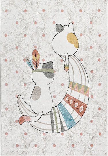 Carousel Cat Παιδικό Χαλί Πολύχρωμο 160x230cm