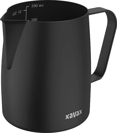 Кана за разпенване на мляко Xavax Barista 350 мл от неръждаема стомана матово черно