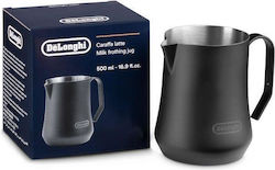 Delonghi Milk Frothing Jug Delonghi Dlsc082 500ml Black Delonghi Milk Frothing Jug Delonghi Dlsc082 500ml Black