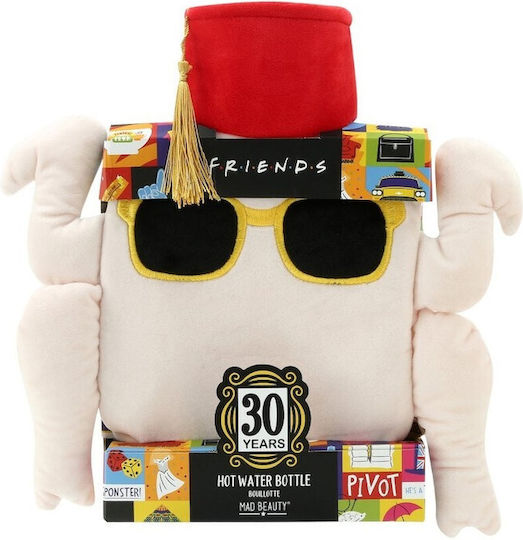 Mad Beauty Friends Hot Water Bottle 30 Years Θερμοφόρα Με Κάλυμμα Γενικής Χρήσης