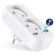 Cameră Spion Iuni Ad1 Adaptor Dual 32 Gb Wi-fi Full Hd Senzor de Mișcare