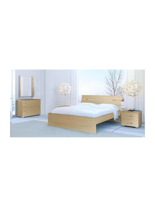 Schlafzimmer Set Note Oak 150x200cm 5Stück