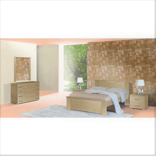 Σετ Комплект Спалня Усмивка Oak 140x200бр 5бр