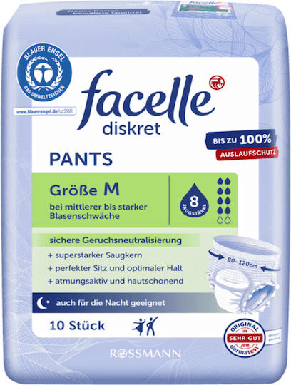 Facelle Women's Incontinence Pad 10pcs