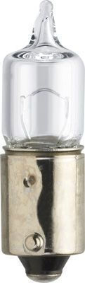 Set of 2 Car Bulbs 12V H6W BAx9S Vision Philips
