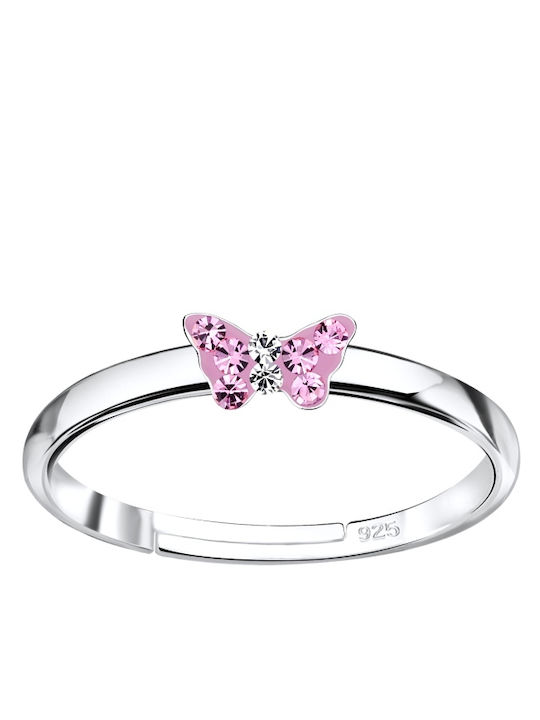 Callajewels Παιδικό Δαχτυλίδι με Σχέδιο Πεταλούδα από Ασήμι C13030-PH100112602478