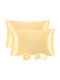 PiccoCasa Pillowcase Set Yellow 51x91cm.