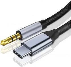 Jes USB 2.0 USB-C masculin - 3,5 mm male 1m