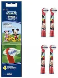 Oral-B Replacement Heads 4 Pieces for 3+ Years