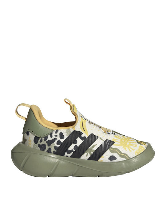 adidas Monofit Kinder Sneakers Slip-on Grün