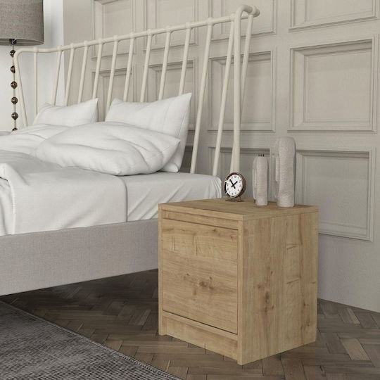 Conve Bedside Table Wooden Beige 40x35x45cm GP042-0269 1